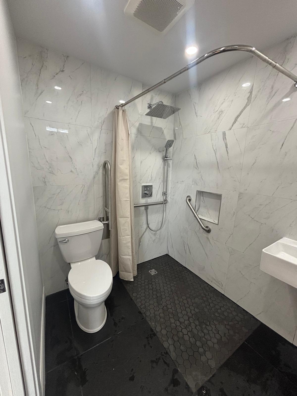 Salle de bain après rénovation