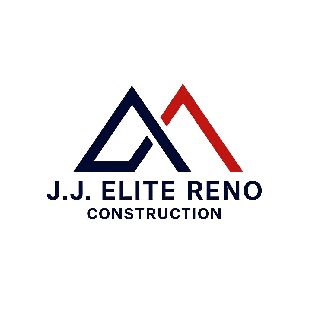 J.J. Elite Reno Construction - Logo professionnel